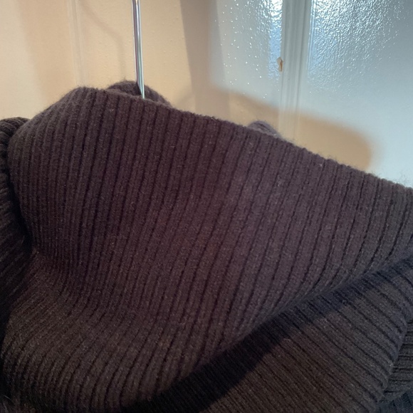 French Connection Black turtleneck sweater tunic, M - Picture 3 of 4